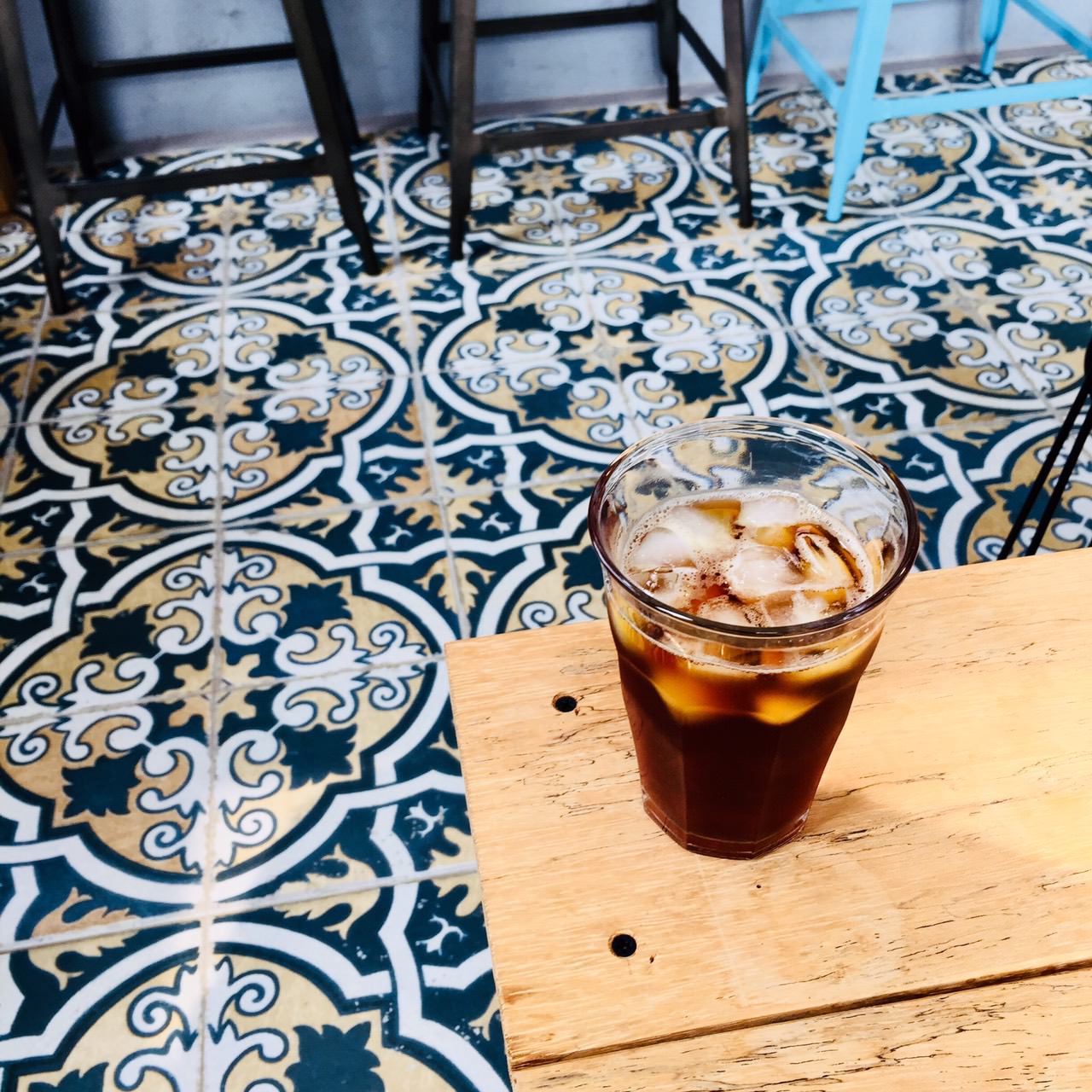 嘉義 花磚咖啡。淺嚐館